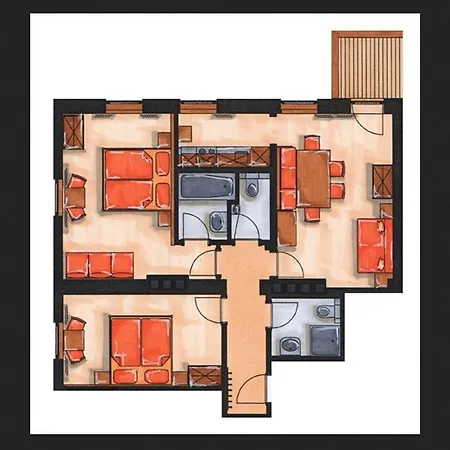 Lejlighed Haus Veronika