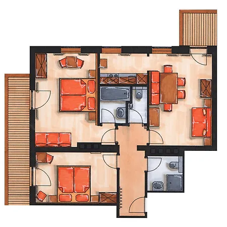 Apartment Haus Veronika *